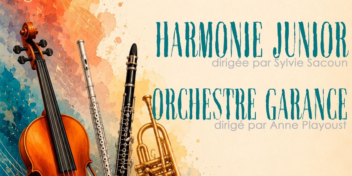 13 juin 2026 : Concert de L'harmonie Junior du Conservatoire de musique de Pertuis