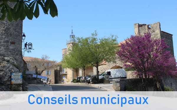 Conseils municipaux de la mairie de Grambois